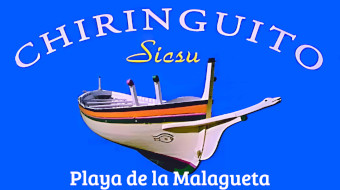 Chiringuito Siscú. Playa de la Malagueta. MÁLAGA (España)